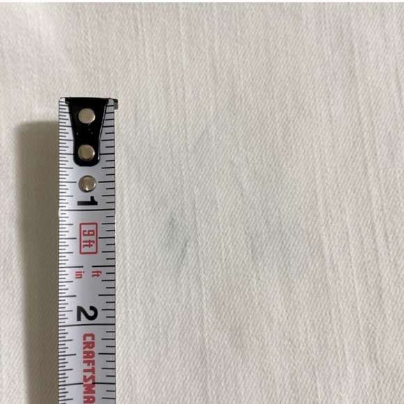 DL1961 Women's Patti Straight High Rise Vintage Ankle White Jeans Size 24W - Picture 15 of 15